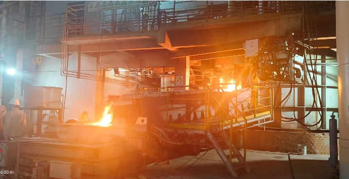 世界首臺(tái)套爐渣干法粒化保溫緩沖電爐在安陽(yáng)順利投產(chǎn) 引領(lǐng)行業(yè)綠色轉(zhuǎn)型