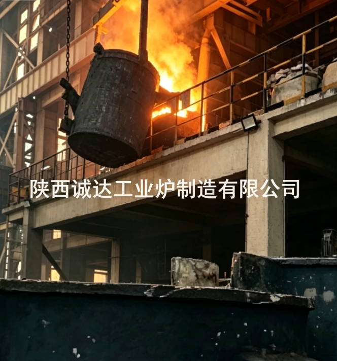 喜訊！陜西誠達(dá)為新疆企業(yè)定制的中低碳錳鐵精煉爐順利開爐熱兌