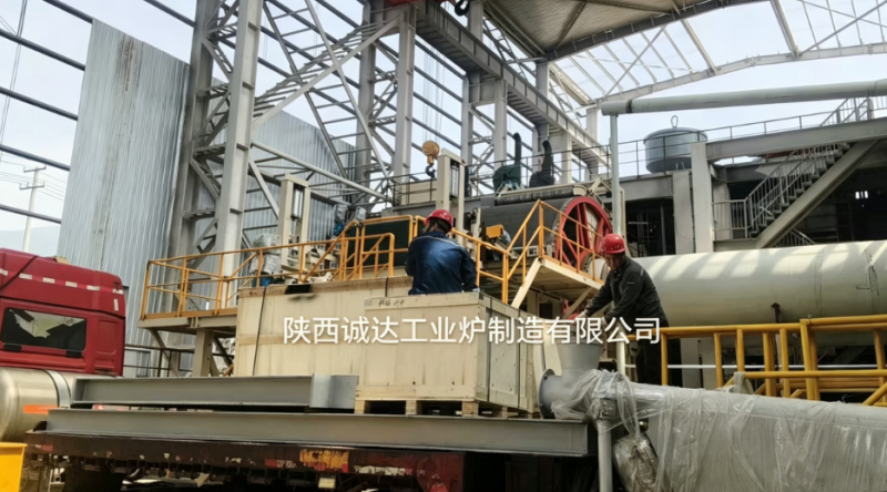 精工交付，高效推進(jìn)！誠(chéng)達(dá)工業(yè)爐韓城高爐熱熔渣保溫爐項(xiàng)目順利抵達(dá)現(xiàn)場(chǎng)
